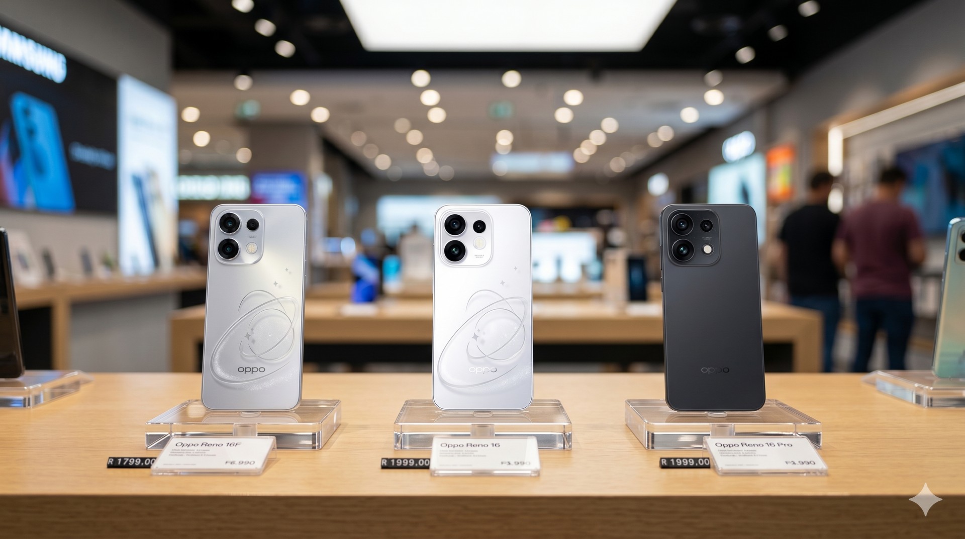 Novos detalhes expõem as versões globais dos celulares OPPO Reno 16, 16 Pro e Reno 16 FS