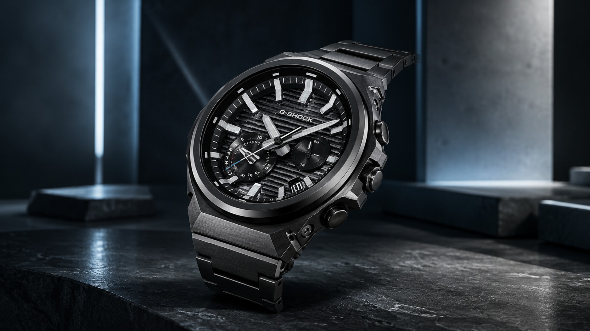 Casio G-Steel é o novo relógio com visual minimalista em corpo de metal preto e com Bluetooth