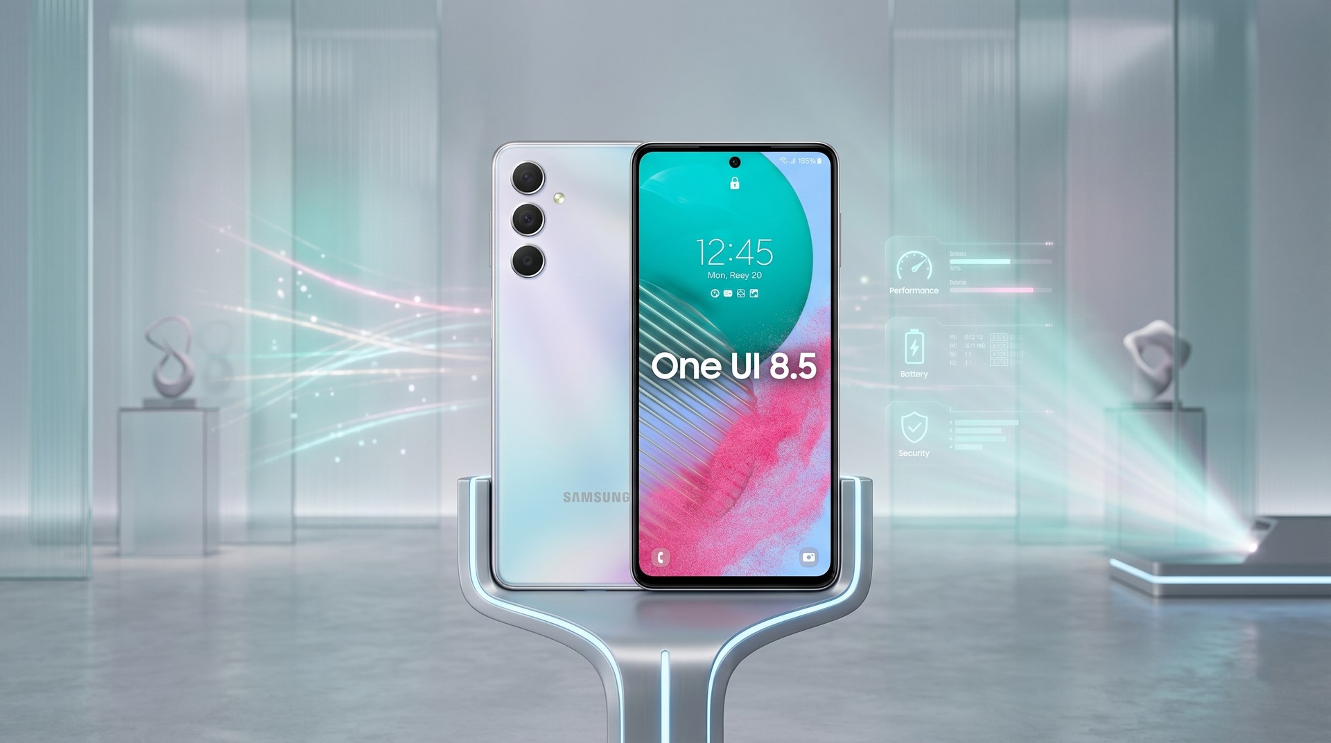 Samsung libera One UI 8.5 estável para Galaxy M54 com design renovado e novos recursos