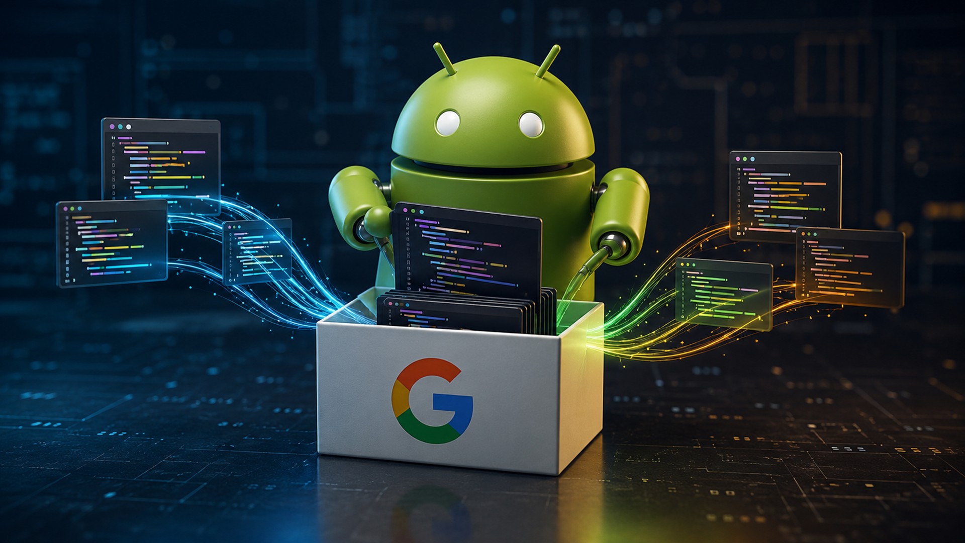 Google está comprando códigos de desenvolvedores Android para treinar sua IA