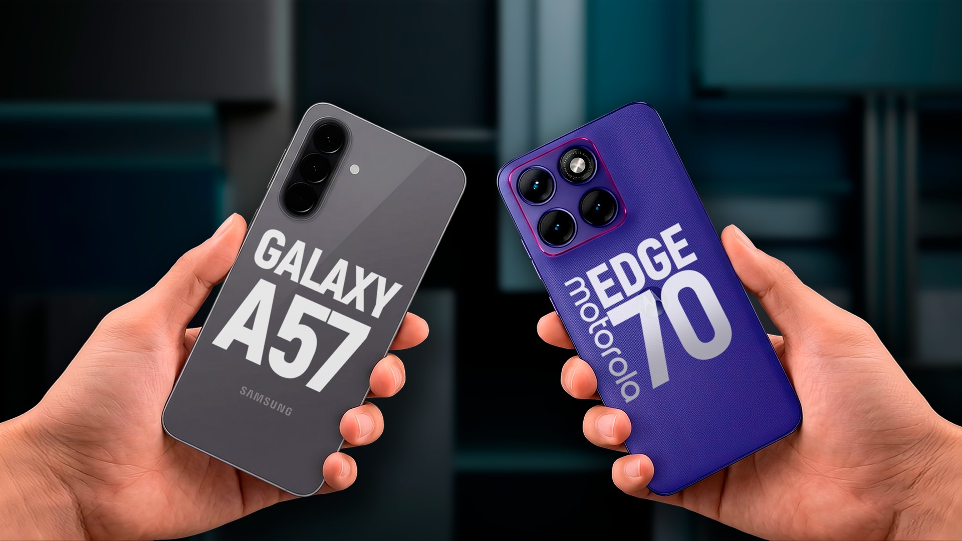 Galaxy A57 vs Edge 70: melhor intermediário é Samsung ou Motorola? | Comparativo