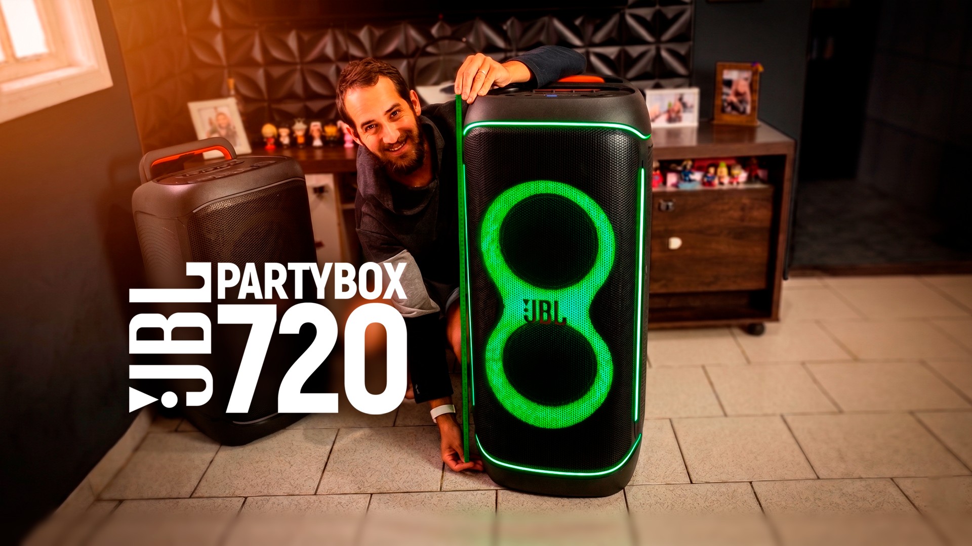 JBL PartyBox 720: um exagero em tamanho e potência, agora com bateria | Análise / Review