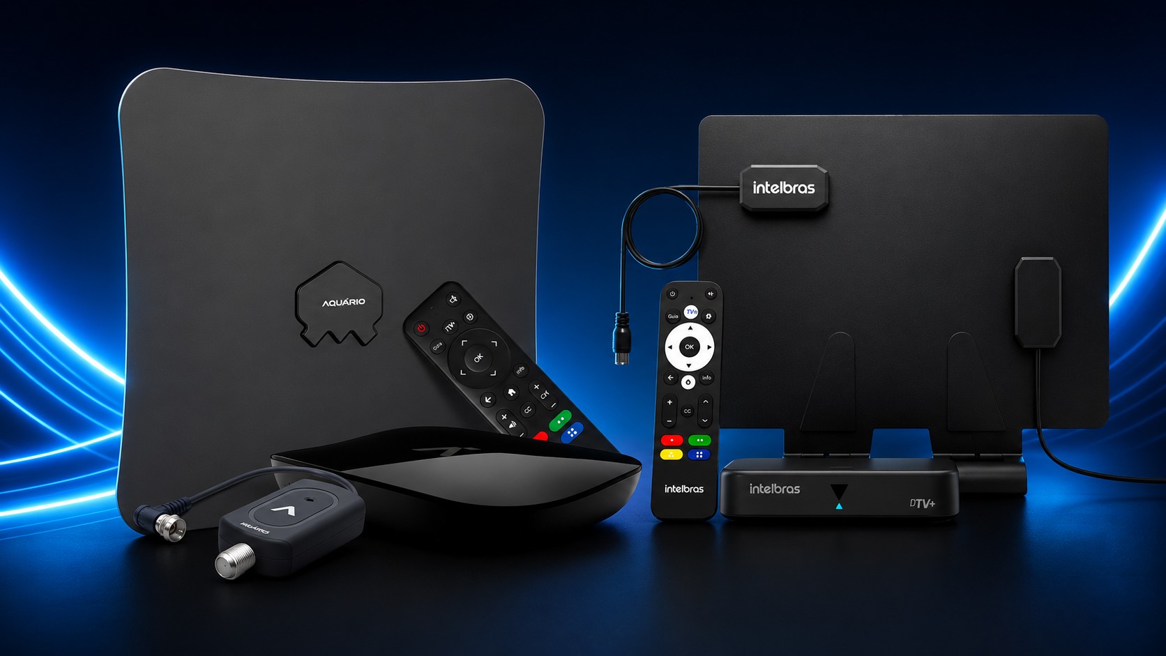 Copa sem delay: Intelbras e Aquario lançam receptores de TV 3.0 no Brasil