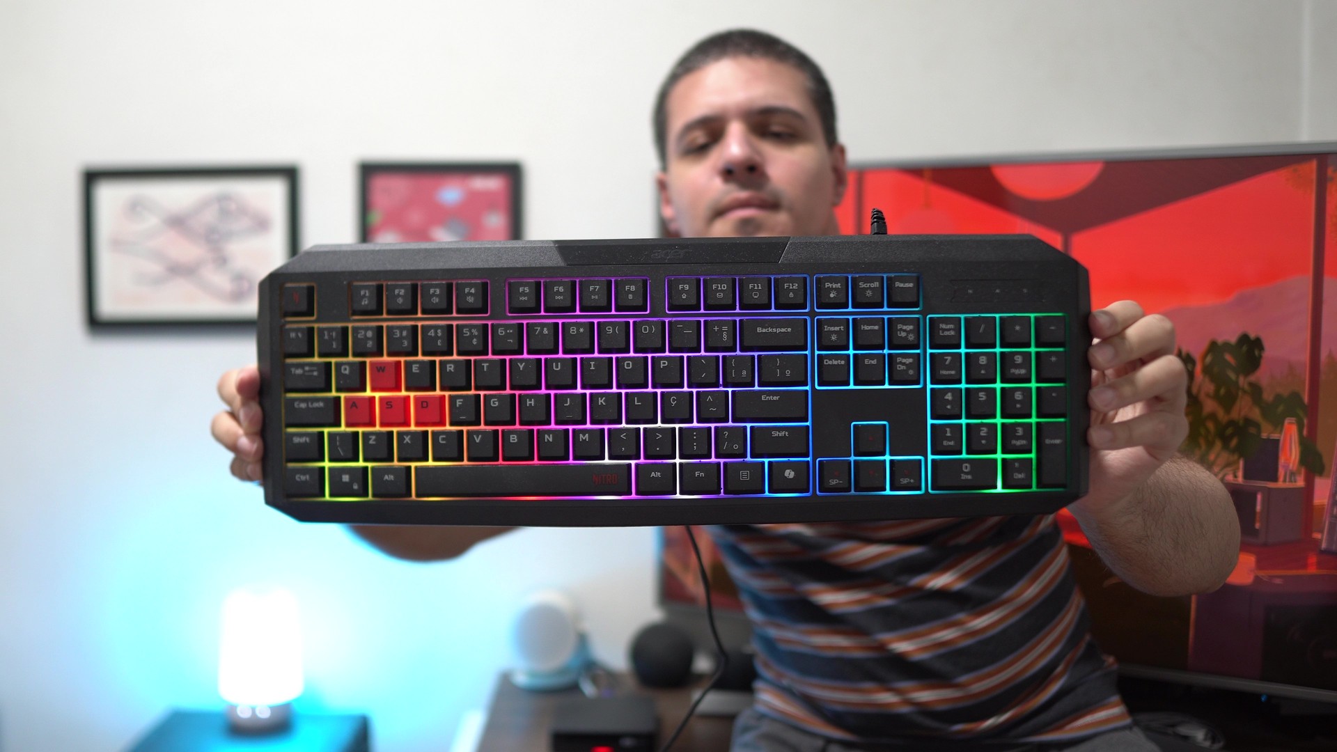 Acer Nitro NKW100: o teclado gamer membrana com melhor custo-benefício | Análise / Review
