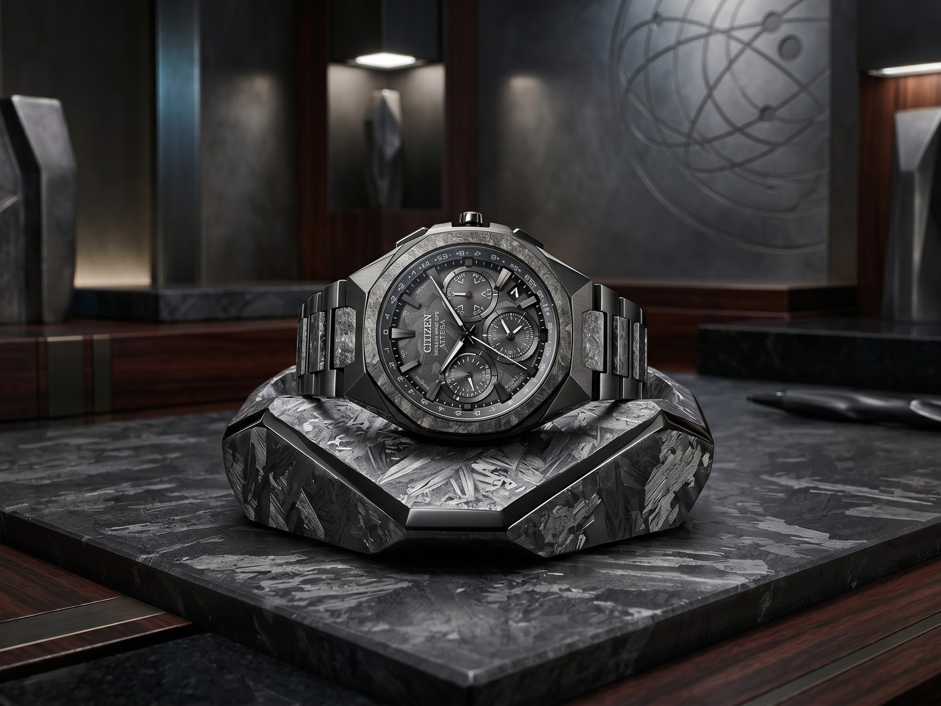 Citizen lança relógio Attesa CC4107-80H com titânio recristalizado