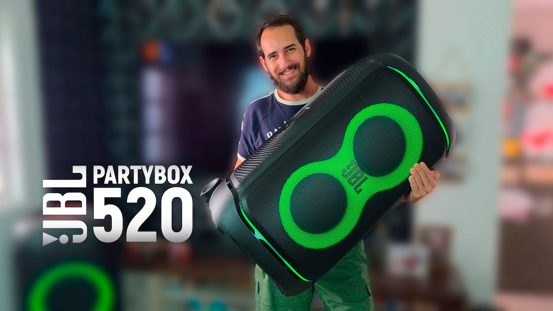 JBL PartyBox 520: meio-termo ideal para quem quer potência sem quebrar o banco | Análise