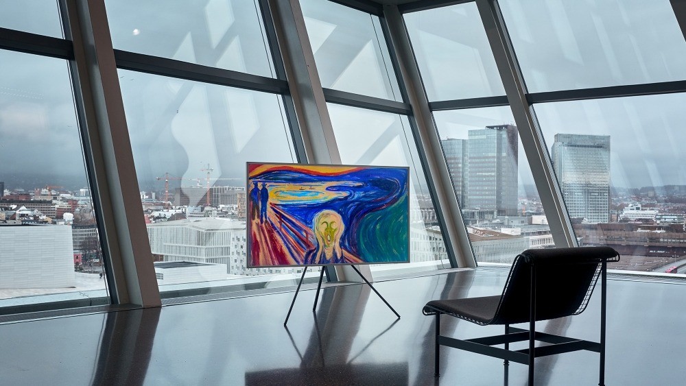O Grito na sua sala: Samsung traz obras raras de Edvard Munch para a linha de TVs Art