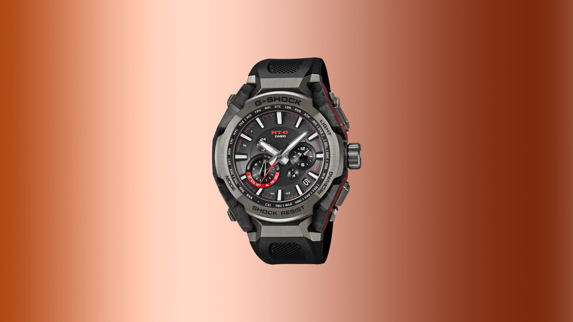 Casio lança G-Shock MTG-B4000B-1A com estrutura de carbono e aço; veja detalhes