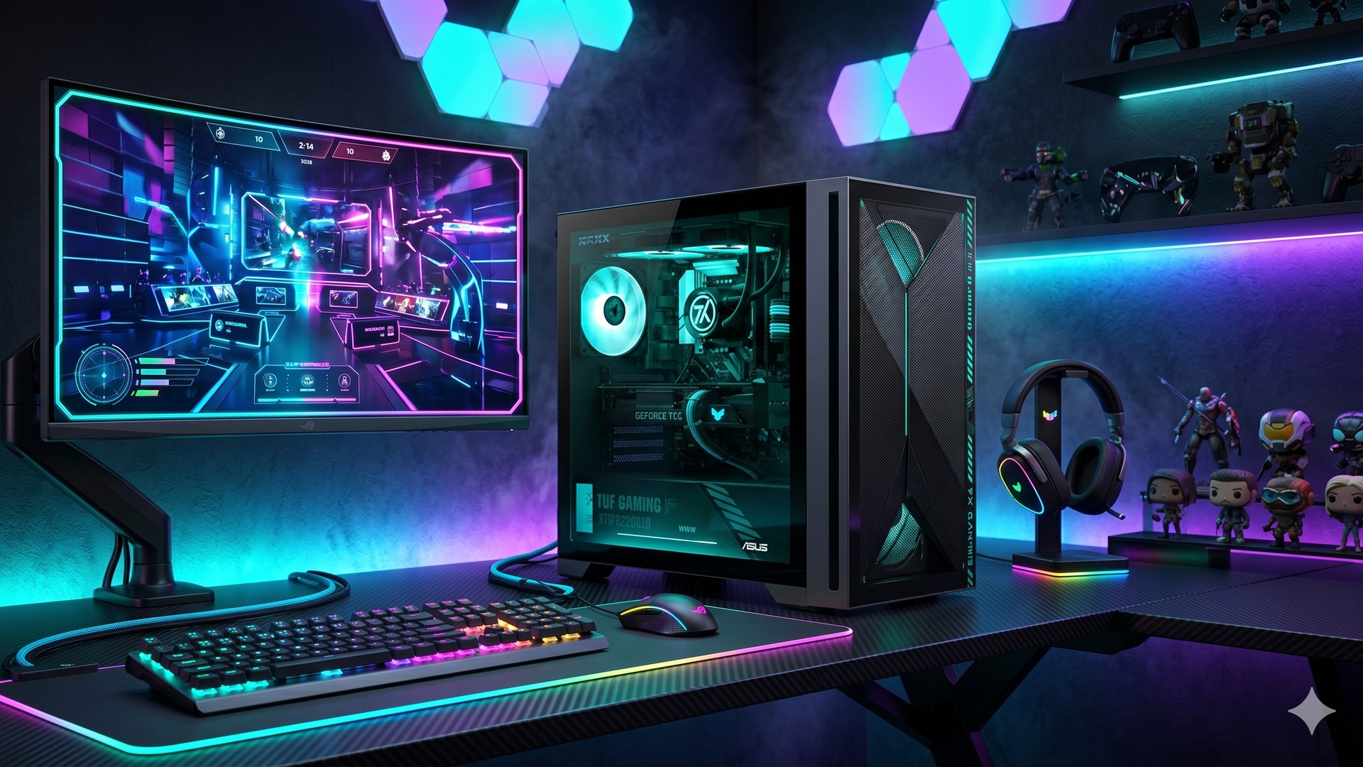 ASUS abandona o chassi compacto e lança desktop gamer com 47
