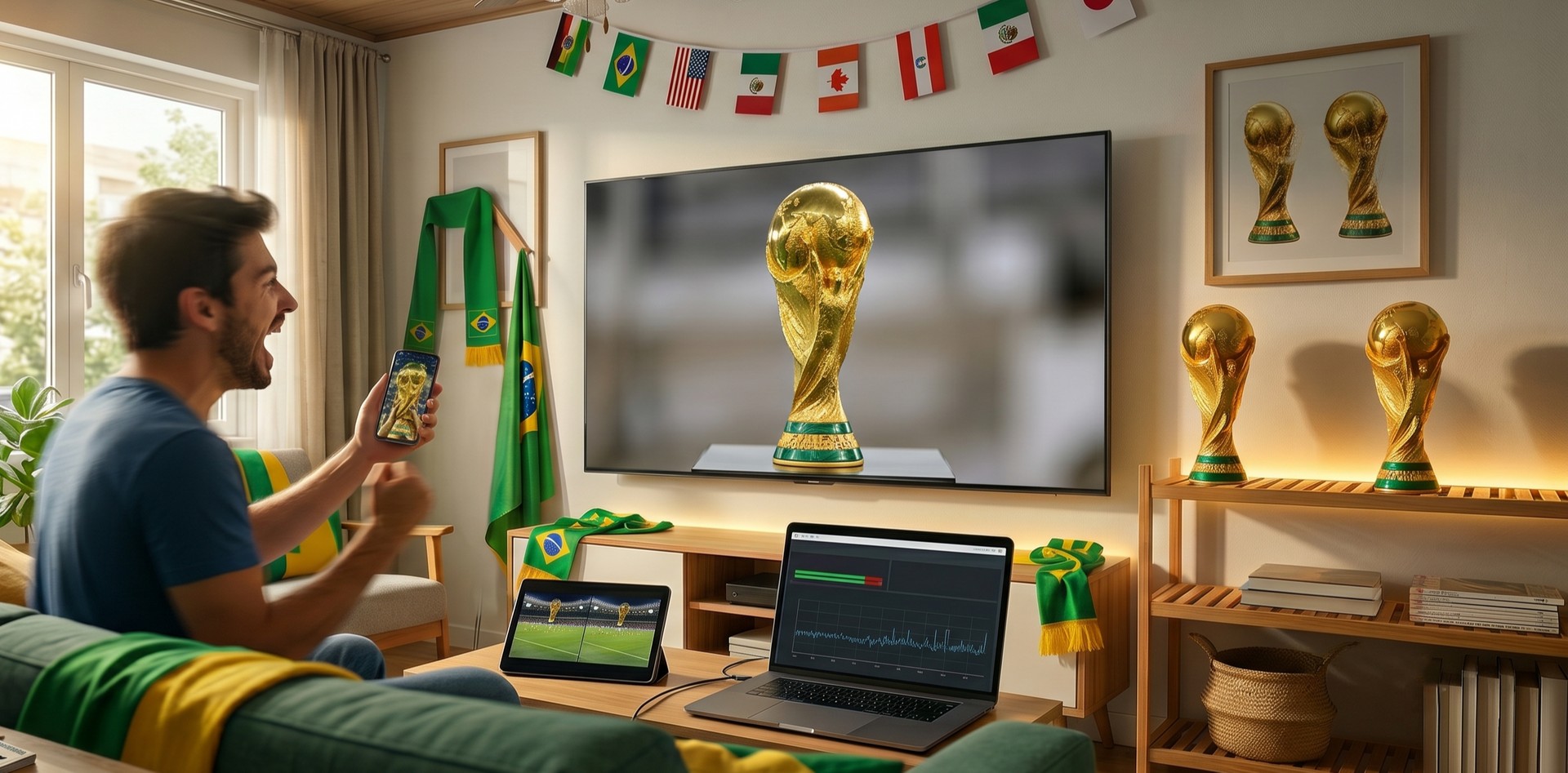 Copa do Mundo 2026: descubra qual streaming tem o menor delay para fugir do spoiler do vizinho