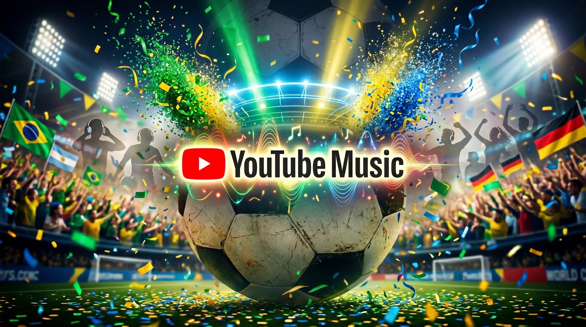 Clima de Copa do Mundo: YouTube Music lança gerador de playlists para o torneio