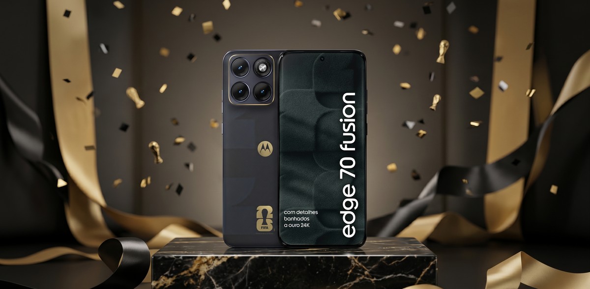 Motorola Edge 70 Fusion: edição da Copa do Mundo cai para menos de R$ 2.000 nesta oferta