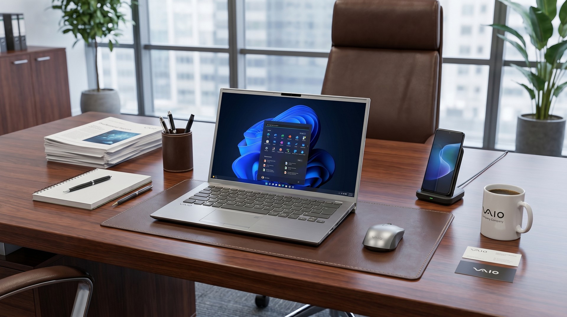 Novo notebook corporativo da VAIO prioriza segurança de dados com processamento de IA local