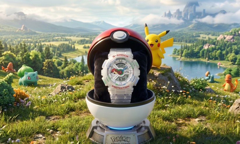 Casio x Pokémon: vazamento revela novo relógio G-Shock que promete