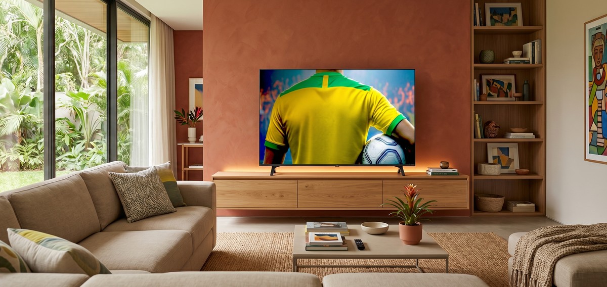 Smart TV LG de 43" em oferta: modelo baratinho com HDR e Alexa por menos de R$ 1.500