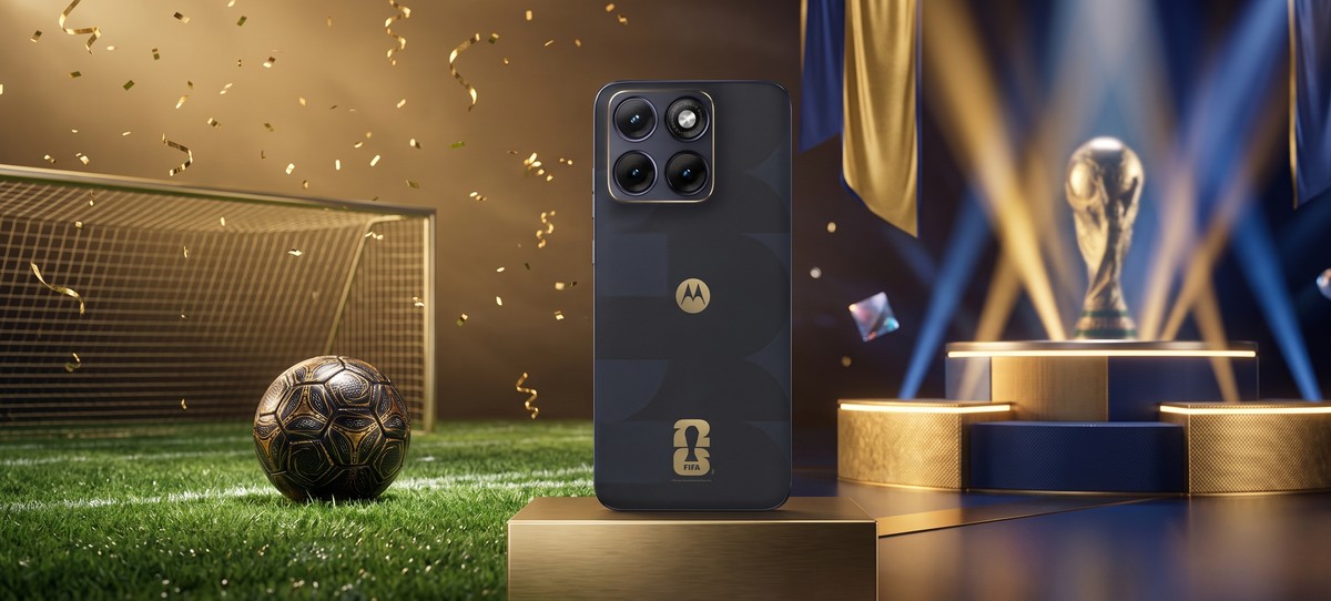 Edição da Copa do Mundo! Motorola Edge 70 Fusion FIFA 26 entra em oferta imperdível