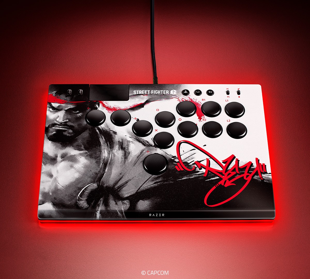 Edição limitada do Razer Kitsune destaca Ryu de Street Fighter 6