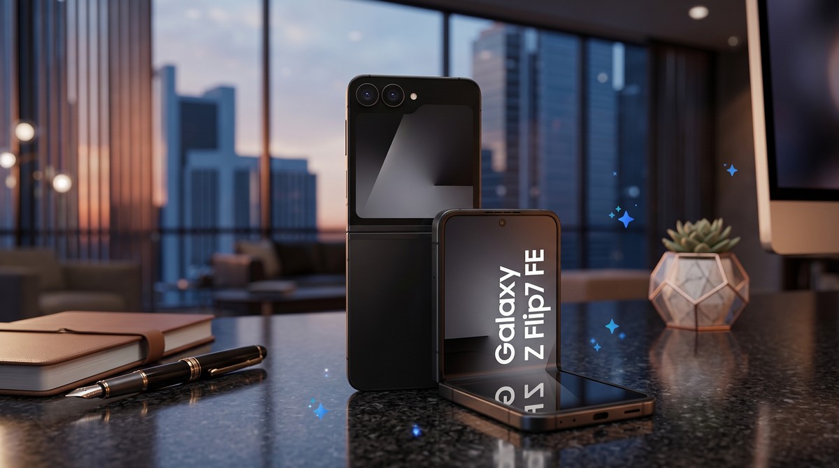 Galaxy Z Flip 7 FE: dobrável acessível da Samsung surge em oferta por menos de R$ 2.800