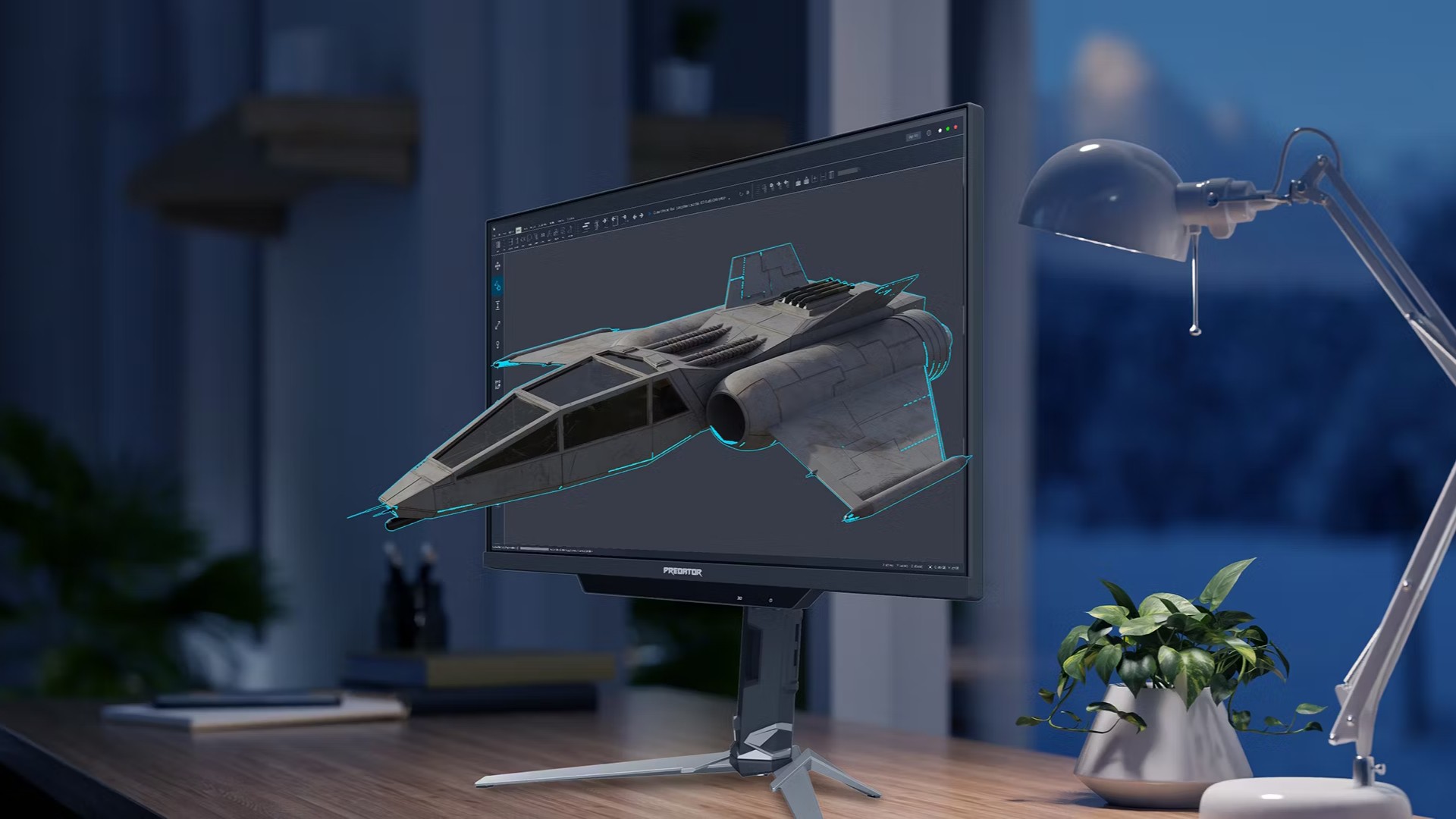 Acer lança novo monitor Predator 4K 3D com painel IPS de 180Hz que