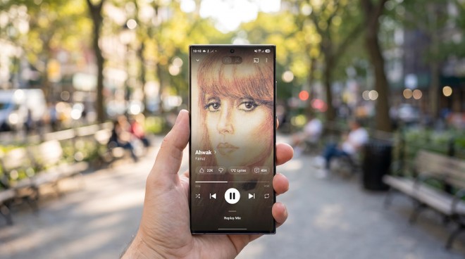 YouTube Music testa novo visual imersivo com capas de álbum em tela cheia