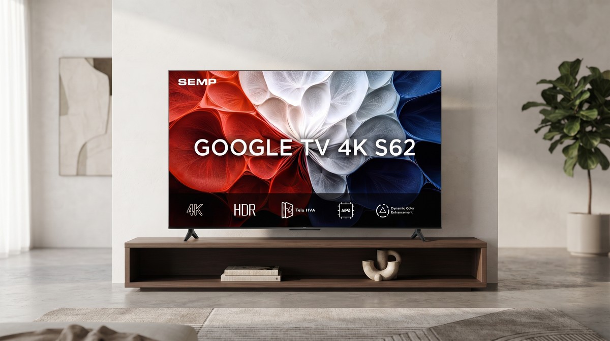 Com Google TV! Smart TV SEMP baratinha surge em oferta em até 15x sem juros