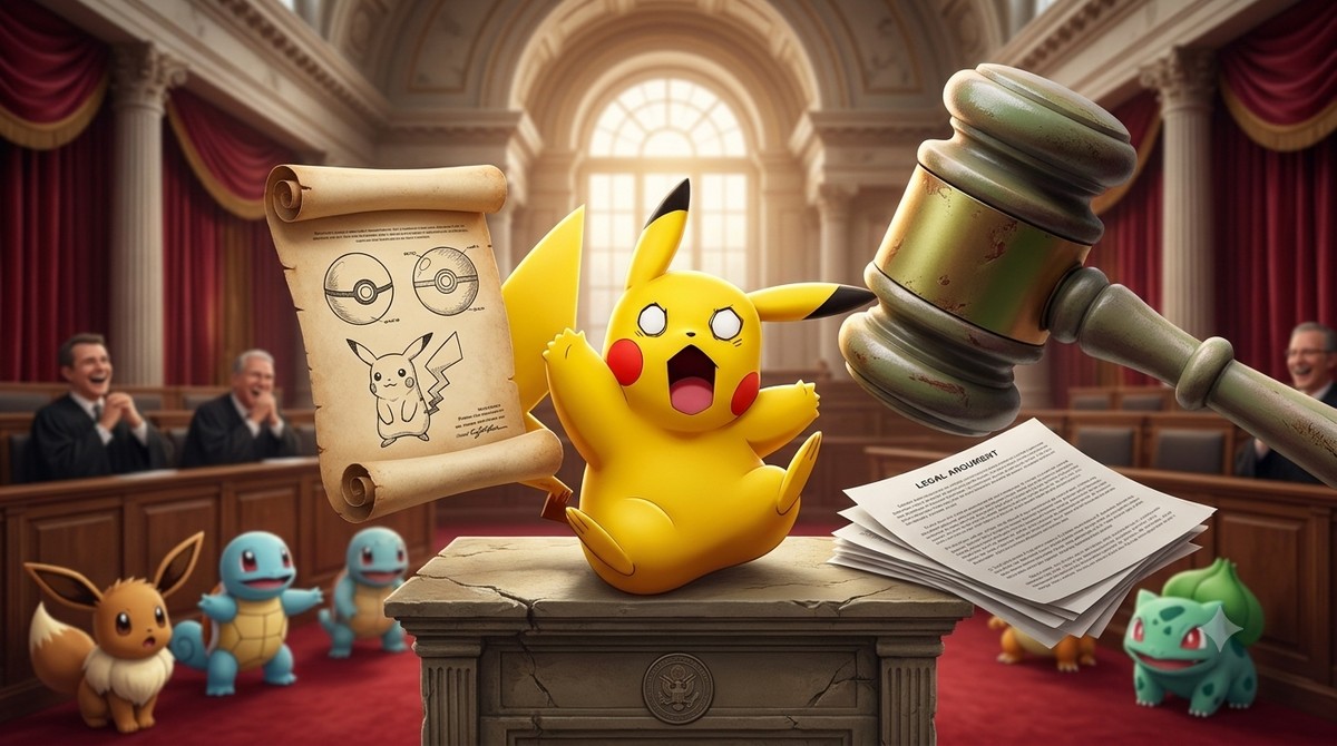 Nintendo vira piada nos tribunais ao tentar registrar patente para Pokémon