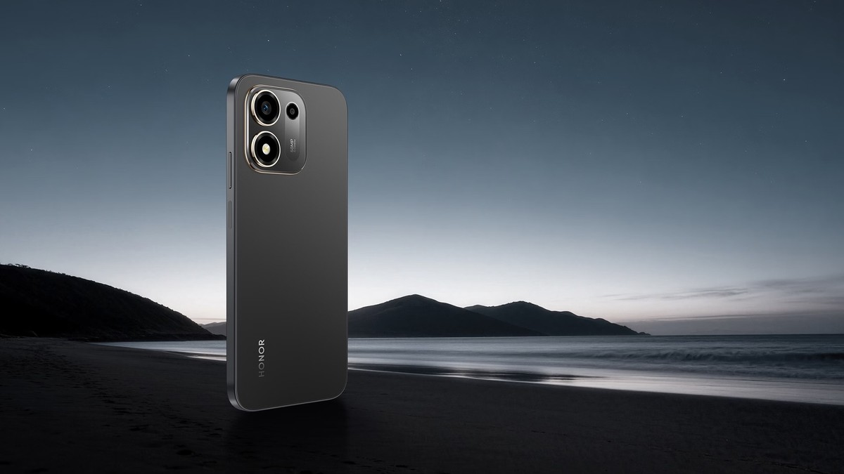 Honor X7e Plus 5G chega ao mercado com bateria gigante de 8.100 mAh e botão exclusivo para IA