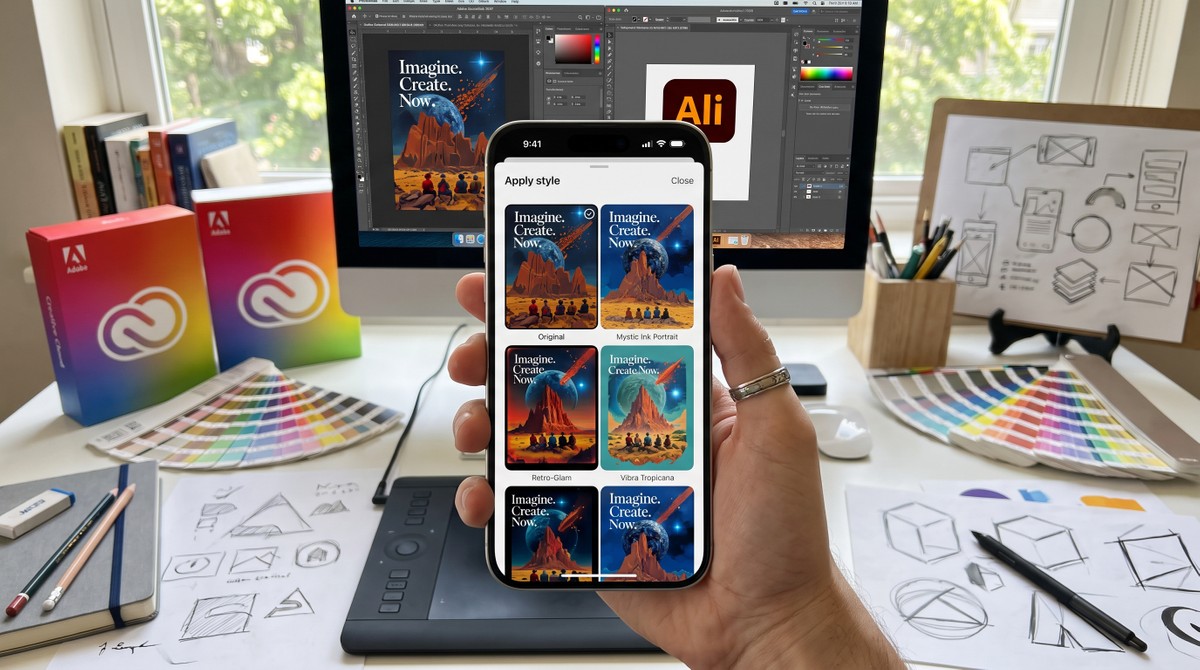 Project Indigo da Adobe agora converte ilustrações em fotografias reais com poder da IA