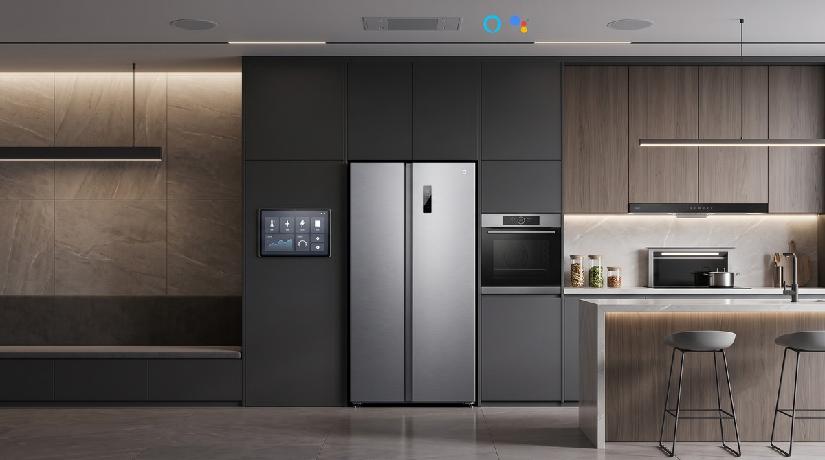Geladeira gigante da Xiaomi de 621 litros chega ao mercado global com Alexa e "sem ruído"