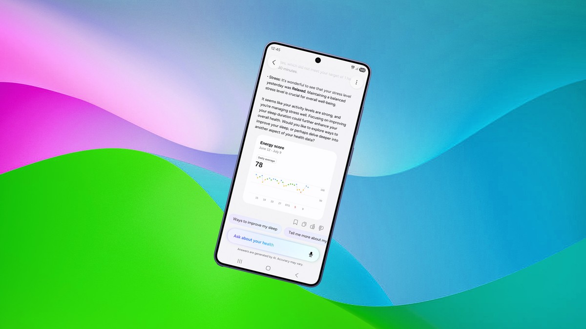 Samsung libera Health Assistant para explicar dados sobre sua saúde