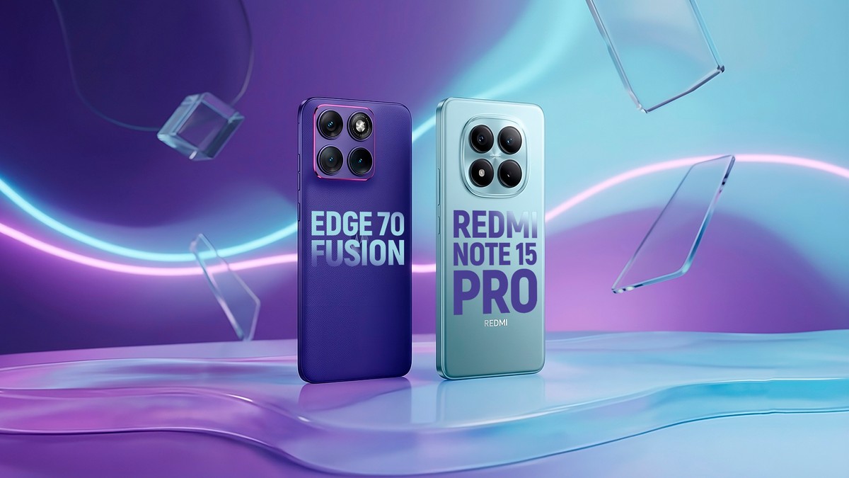 Edge 70 Fusion vs Redmi Note 15 Pro: desempenho e câmeras ou bateria? | Comparativo