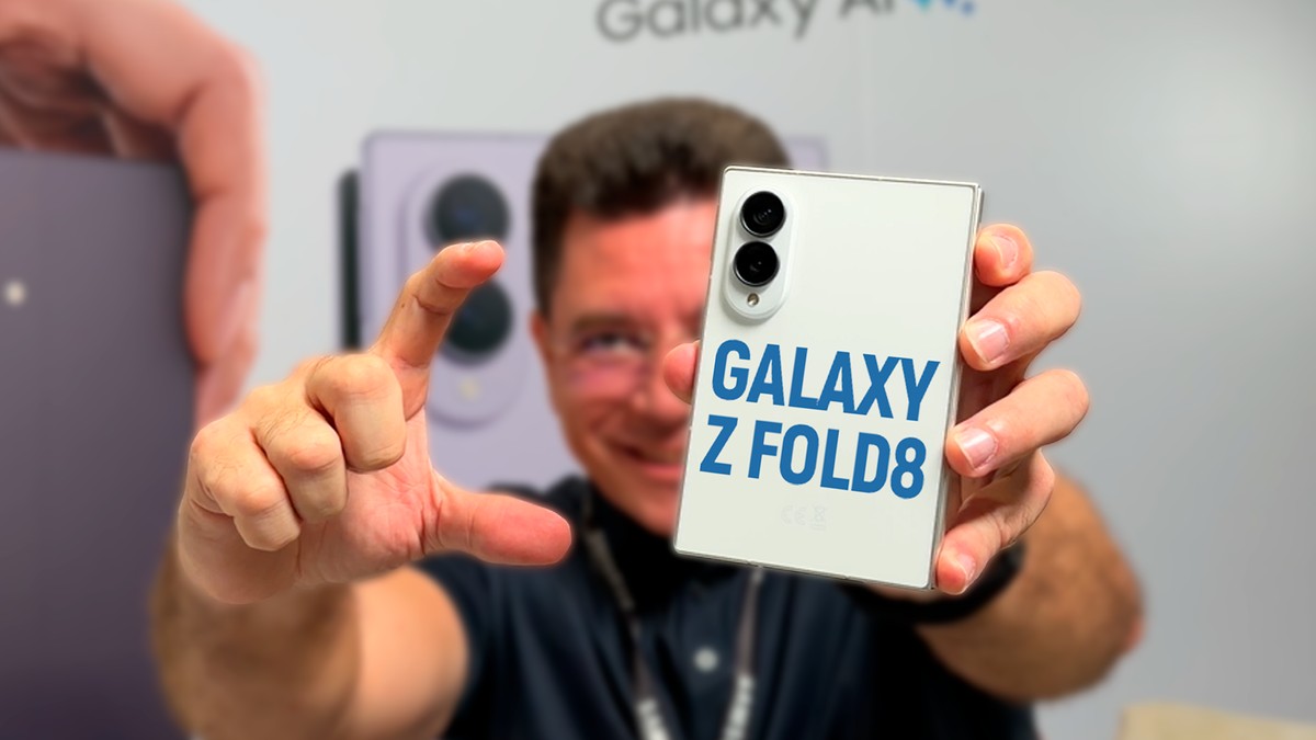 Galaxy Z Fold 8 é a prova de que a Samsung segue em busca do dobrável perfeito | Hands-on