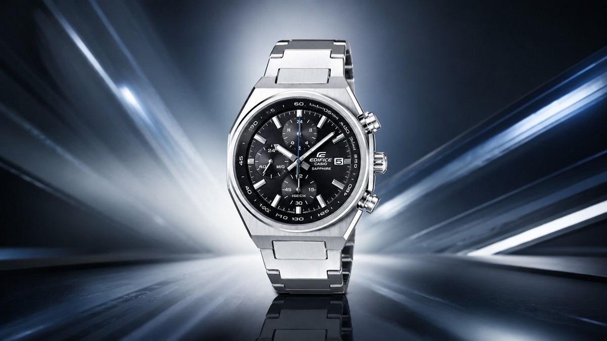 Casio Edifice: novos relógios compactos com tela em cristal de safira estão chegando