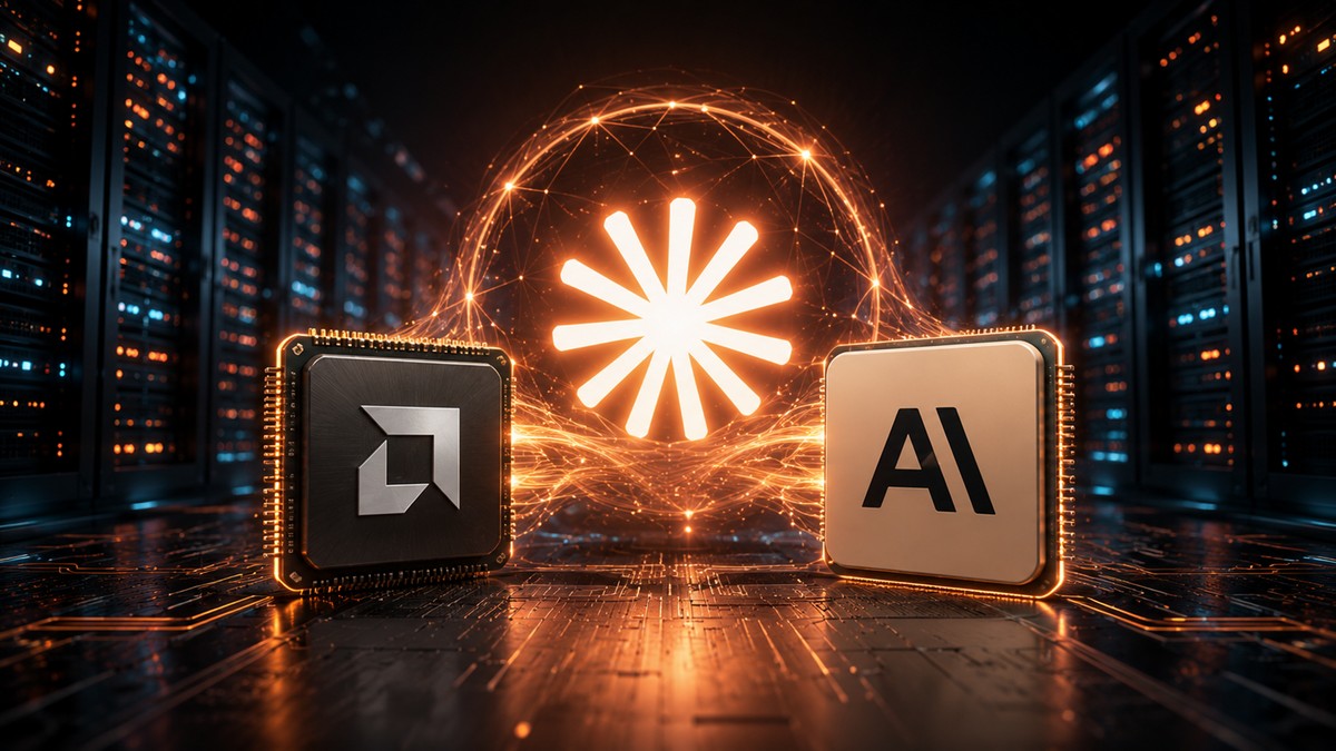 AMD e Anthropic anunciam parceria bilionária para turbinar servidores do Claude