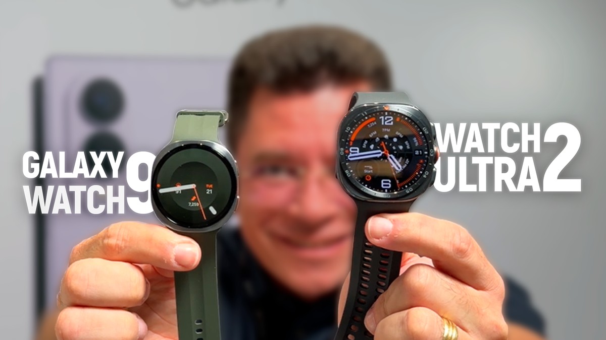 Samsung Galaxy Watch 9 e Ultra 2: mesmo visual, mas com Snapdragon e bateria maior | Hands-on