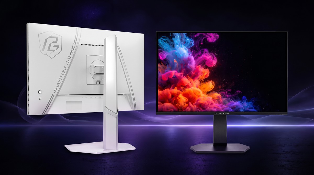 ASRock expande linha Phantom Gaming com monitor OLED focado no segmento intermediário