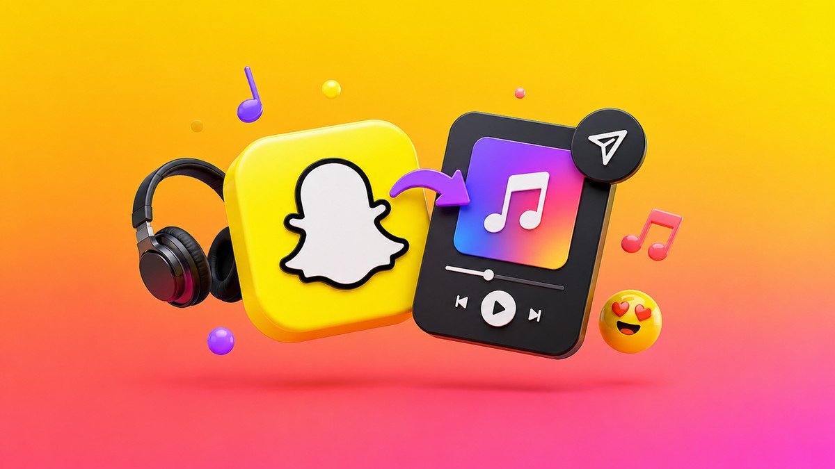De volta ao MSN! Snapchat agora permite compartilhar a música que você está escutando