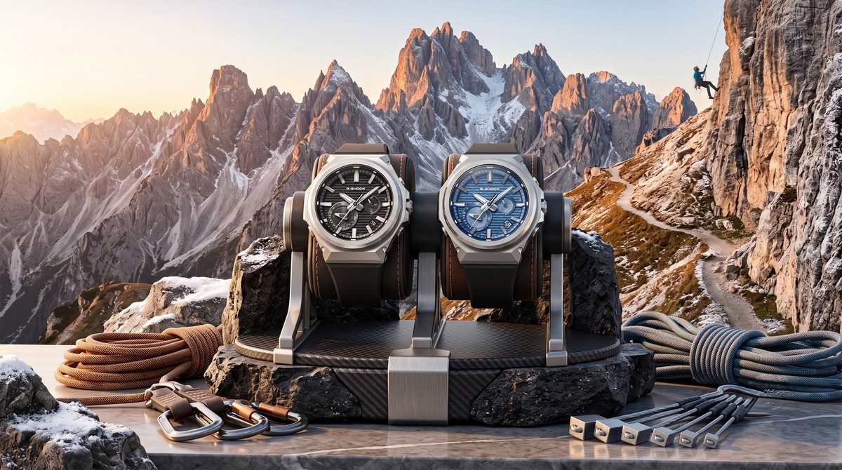 Casio adota carbono e novos relógios G-Steel vazam com visual refinado e apenas 58g