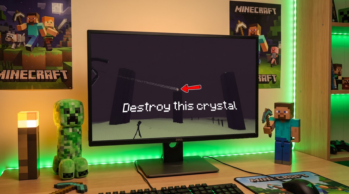 Nova versão interativa de Minecraft permite enfrentar o Ender Dragon no app do YouTube