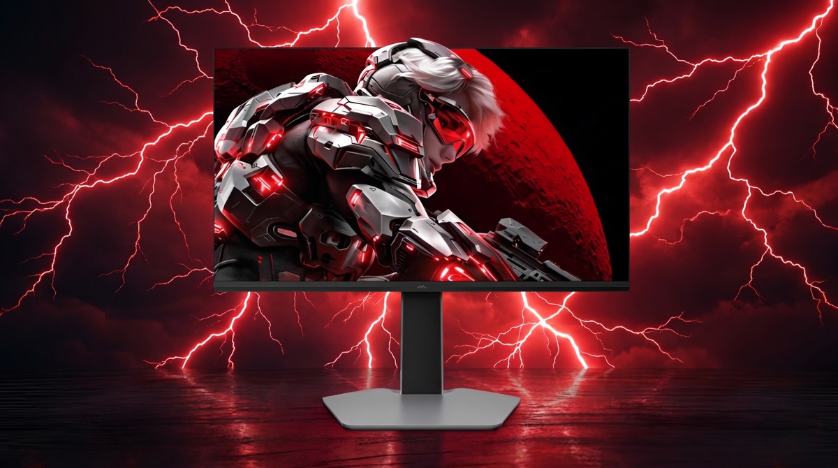 TCL Thunderobot 25Q6A Pro combina velocidade e brilho de 800 nits em monitor compacto
