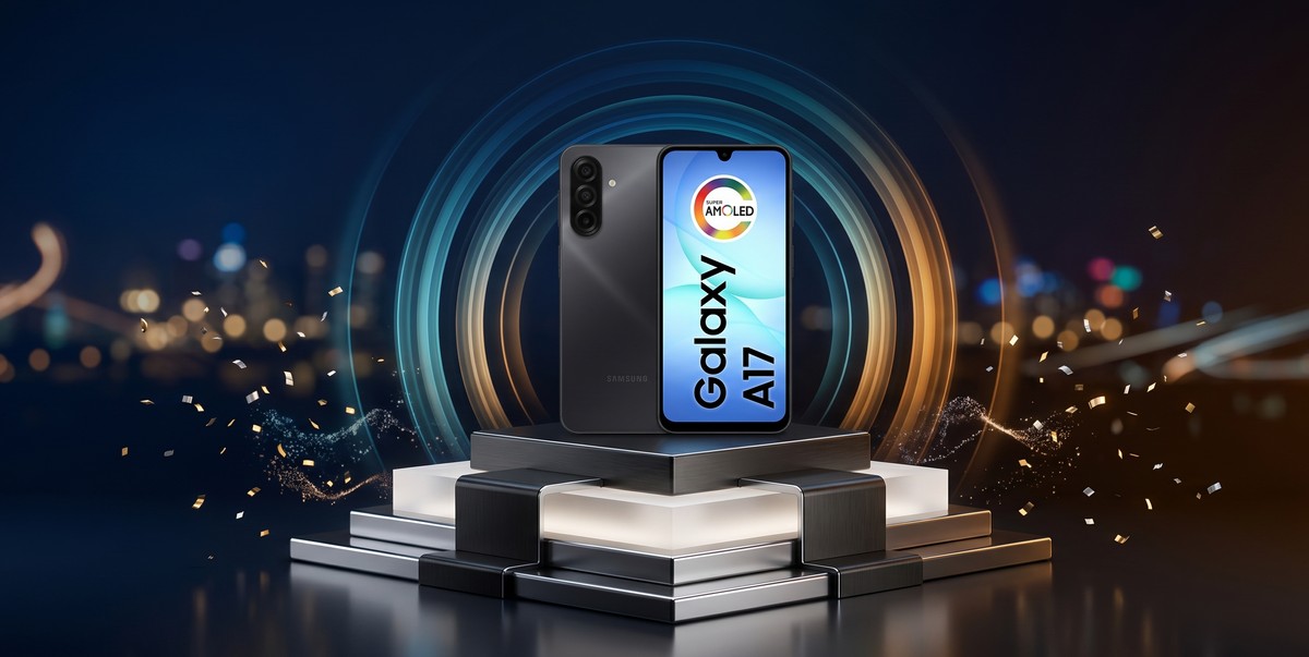 Galaxy A17 em promoção: modelo turbinado com 256 GB e câmera de 50 MP no precinho
