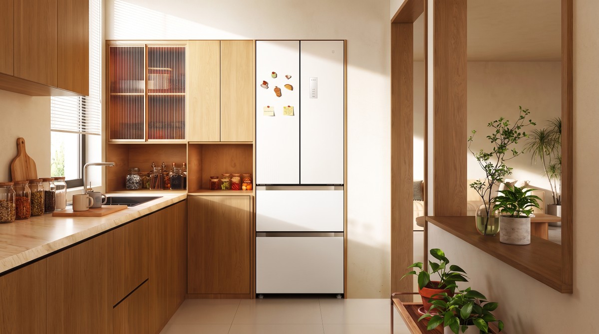 Nova geladeira Mijia da Xiaomi tem design compacto e tecnologia que elimina 99% das bactérias