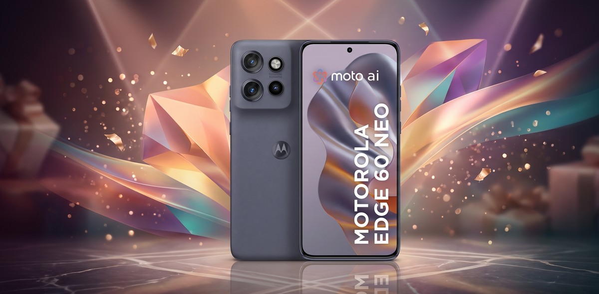 Motorola Edge 60 Neo une 512 GB e construção robusta com menor preço no Mercado Livre