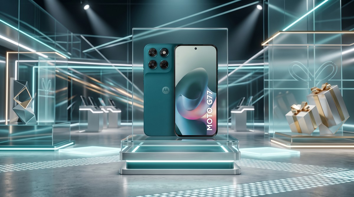 Moto G77 em oferta: celular Motorola robusto para o Dia dos Pais por menos de R$ 1.550