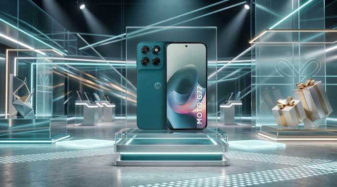 Moto G77 em oferta: celular Motorola robusto para o Dia dos Pais por menos de R$ 1.550