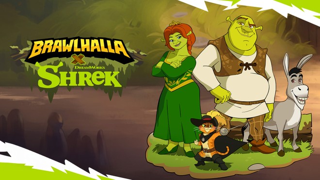 Escolha o seu lutador: Gato de Botas e Shrek desembarcam em Brawlhalla