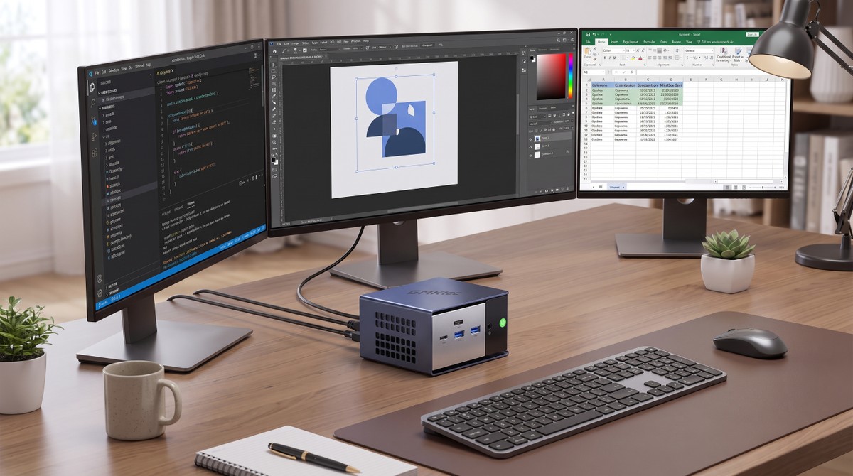 GMKtec lança mini PC EVO-X1 Pro com processador Ryzen AI 9 e 64 GB de RAM e mais