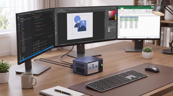 GMKtec lança mini PC EVO-X1 Pro com processador Ryzen AI 9 e 64 GB de RAM e mais