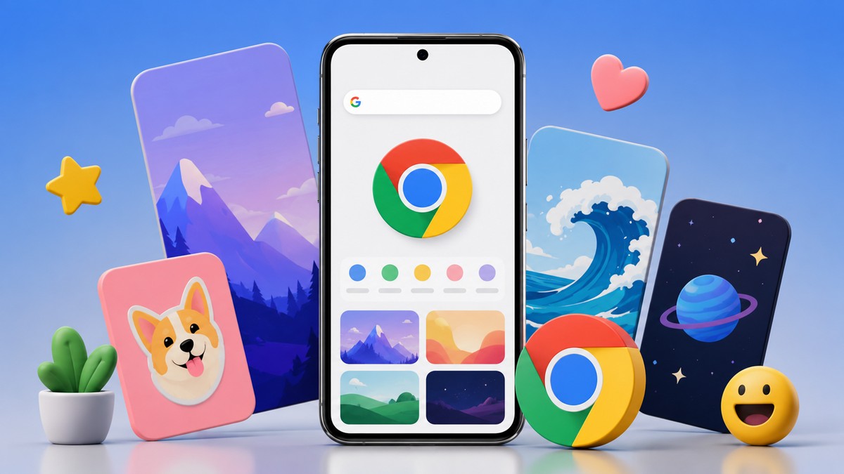 Chrome para Android recebe maneira divertida de personalizar a página de novas abas