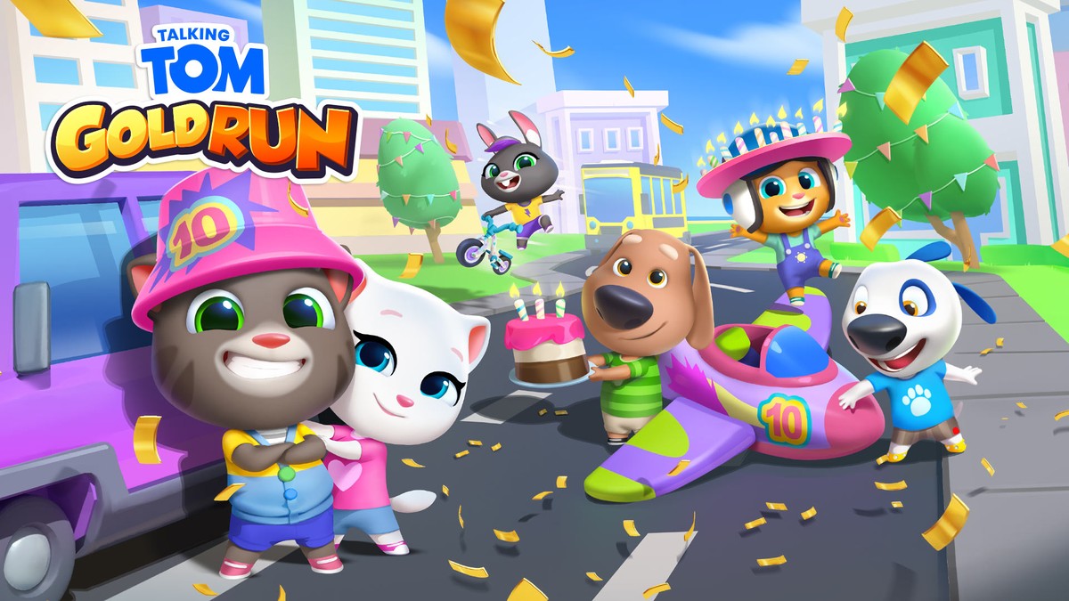 Fim da corrida infinita: Talking Tom Gold Run desafia jogadores a serem o último sobrevivente